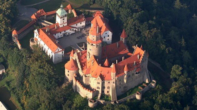 Hrad Bouzov na Olomoucku.