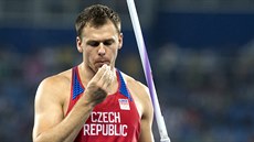 eský otpa Petr Frydrych ve finále olympijské soute. (21. srpna 2016)