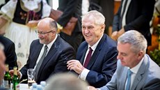 Prezident Miloš Zeman ve čtvrtek navštívil 43. ročník agrosalonu Země...