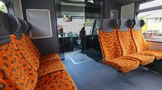 Seda�ky z produkce firmy Borcad jsou polohovatelné, op�rky jsou z ko�enky.