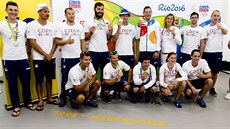 Čeští olympionici se vrátili z Ria.