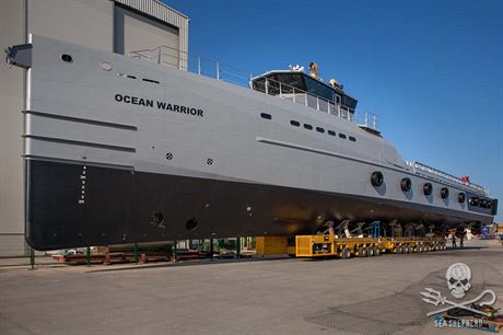 Ocean Warrior - nové plavidlo organizace Sea Shepherd.