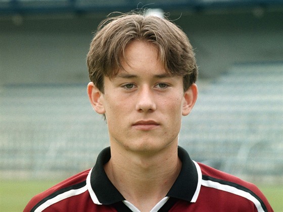 Fotbalista AC Sparta Praha Tomá Rosický na snímku z 27. ervence 1999.