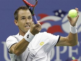 esk tenista Luk Rosol hraje na US Open s Murraym.