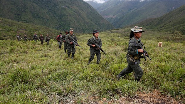 lenov levicov gerily FARC. (16. srpna 2016)