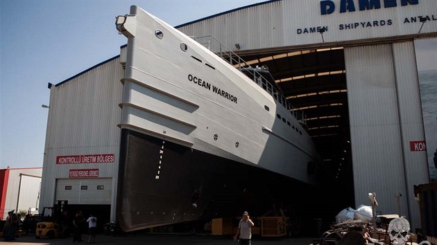 Ocean Warrior - nov plavidlo organizace Sea Shepherd.