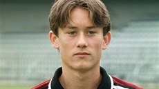 Fotbalista AC Sparta Praha Tomáš Rosický na snímku z 27. července 1999.