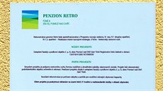 Penzion Retro nabízí sluby prostitutek, rekonstruovaný je za peníze z EU.