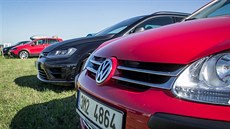 Mezinárodní sraz majitel a píznivc voz znaky Volkswagen hostilo v pátek a...