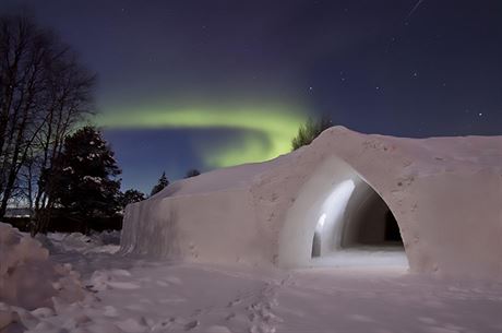 Manaei Arctic Snow hotelu uprosted finskho Laponska hledaj do svho tmu...