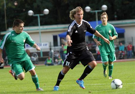 Nejslavnjí chvíli zail hodonínský fotbalový stadion ped tymi lety pi...