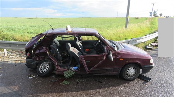 Pi sráce kody Felicie s Volkswagenem Passat na Znojemsku zemela...