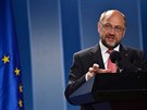 Pedseda Evropského parlamentu Martin Schulz. (23. srpna 2016)