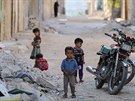 Civilisté, kteí zstali v Aleppu. (1.9. 2016)
