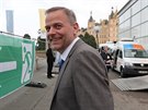 Lídr kandidátky AfD v Meklenbursku-Pedním Pomoansku Leif-Erik Holm (4.9.2016).
