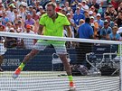 Americký tenista Jack Sock postoupil do osmifinále US Open.