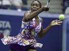 Americká tenistka Venus Williamsová bude hrát ve tvrtfinále US Open s...