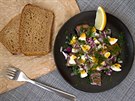 Sleový salát z chystané védské kuchaky Dominiky Gaparové
