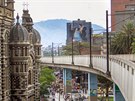 Metro je chloubou Medellínu.