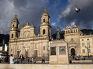 Katedrála na námstí Simona Bolívara v Bogot