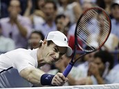 Natvan Andy Murray ve tvrtfinle US Open.