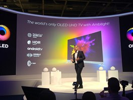 A je to tady. První OLED TV od Philipsu a první OLED s osvtlením Ambilight. Má...