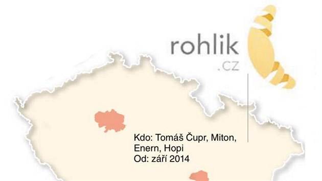 Kam vozí e-shopy jídlo - rohlik.cz