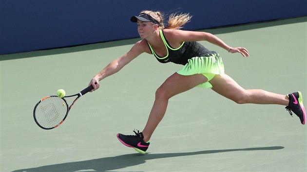 Ukrajinsk tenistka Jelina Svitolinov nestaila na US Open na Kvitovou.