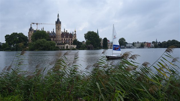 Pohled na Schwerin, hlavn msto Meklenburska-Pednho Pomoanska ((4. z 2016).