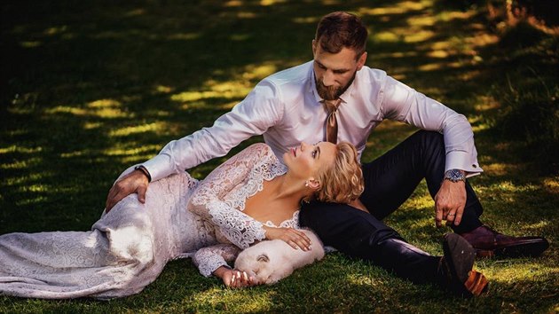 Andr Reinders a Hana Malkov se vzali 27. srpna 2016.