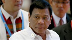 Filipínský prezident Rodrigo Duterte (6.9.2016).