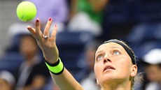 �eská tenistka Petra Kvitová hraje v osmifinále US Open.