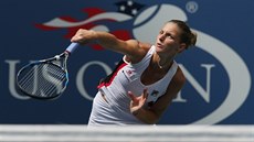 Česká tenistka Karolína Plíšková hraje na US Open proti Venus Williamsové.