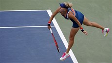 Ruska Jelena Vesninová ve tetím kole grandslamového turnaje US Open.