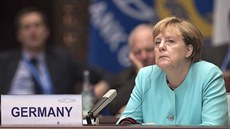 Angela Merkelová na summitu G20 v ín (5. záí 2016)