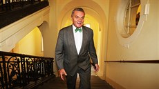Bývalý pražský primátor Bohuslav Svoboda přichází na vynesení rozsudku v kauze...