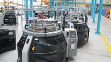 Vsetínská poboka nmecké firmy Mayer & Cie otevela novou halu ve Vsetín.