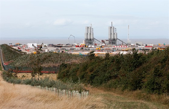 Jaderná elektrárna Hinkley Point v britském Somersetu