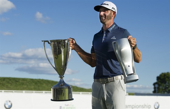 Americký golfista Dustin Johnson vyhrál v Carmelu BMW Championship a získal...