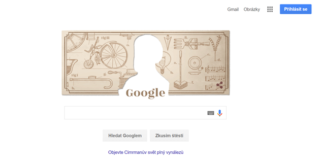 Doodle v�novaný Járovi Cimrmanovi