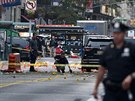 Ulice New Yorku, kde v sobotu vybuchla nálo. (18.9.2016)