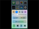 iOS 10 - Ovládací panel dostal novou podobu.