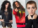 Vojtek, Etzler, Slováková a Jandová jako Cher, Bob Marley, Sinéad O'Connor a...