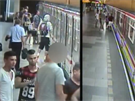 Policie pátrá po estici mladík, kteí v ervenci napadli mue v metru (25....