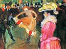 Tanec v Moulin Rouge, takto ho Toulouse-Lautrec zachytil v roce 1890.