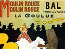 Jeho plakáty pro Moulin Rouge jsou vyhláené.