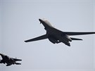 USA vyslaly k hranicím KLDR svj bombardér B-1B jako ukázku síly a...