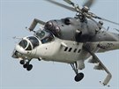 Bitevnk Mi-24 eskch vzdunch sil na Dnech NATO v Ostrav