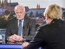 Exprezident Václav Klaus v ivém poadu Rozstel s éfredaktorem MF DNES...