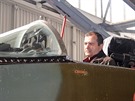 Václav Vaek ve svém MiGu-29